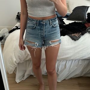 GRLFRD denim helena short - 25